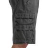 Wrangler Authentics Men’s Premium Twill Cargo Short(Anthracite Twill)