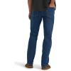 Wrangler Authentics Men’s Regular Fit Comfort Flex Waist Jean(Dark Stonewash)