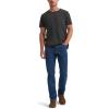 Wrangler Authentics Men’s Regular Fit Comfort Flex Waist Jean(Dark Stonewash)