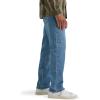 Wrangler Authentics Men’s Regular Fit Comfort Flex Waist Jean(Stonewash Flex)