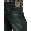 Wrangler Authentics Men’s Relaxed Fit Boot Cut Jean(Blue/Black Stretch)