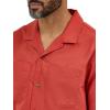Wrangler Authentics Men’s Short Sleeve Camp Shirt(Bossa Nova)