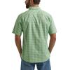 Wrangler Authentics Men’s Short Sleeve Classic Plaid Shirt(Forest Shade)