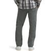Wrangler Authentics Men’s Straight Fit Flat Front Chino(Gunmetal)