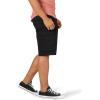 Wrangler Authentics Men’s Stretch Twill Cargo Shorts(Black Twill)