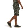Wrangler Authentics Men’s Stretch Twill Cargo Shorts(Digi Green Brown Camo)