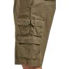 Wrangler Authentics Men’s Stretch Twill Cargo Shorts(Pine Green)