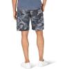 Wrangler Authentics Men’s Stretch Twill Cargo Shorts(Turbulence Camo)