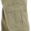Wrangler Authentics Mens Twill Relaxed Fit Cargo Pant (Logan)(British Khaki Twill)
