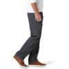 Wrangler Authentics mens Relaxed Fit Stretch Cargo Pant(Anthracite Twill)
