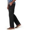 Wrangler Authentics mens Relaxed Fit Stretch Cargo Pant(Black)