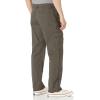 Wrangler Authentics mens Relaxed Fit Stretch Cargo Pant(Olive Drab)