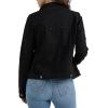 Wrangler Authentics womens Stretch Denim Jacket(Black)