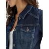 Wrangler Authentics womens Stretch Denim Jacket(Drenched)