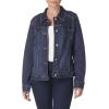 Wrangler Authentics womens Stretch Denim Jacket(Drenched)