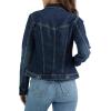 Wrangler Authentics womens Stretch Denim Jacket(Drenched)