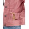 Wrangler Authentics womens Stretch Denim Jacket(Dusty Rose)