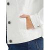 Wrangler Authentics womens Stretch Denim Jacket(Off-white)