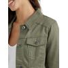 Wrangler Authentics womens Stretch Denim Jacket(Olive)
