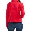 Wrangler Authentics womens Stretch Denim Jacket(Red)