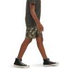 Wrangler Boys’ Charge Cargo Short(Jungle Green Camo)