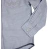 Wrangler Boy’s Long Sleeve White Snap Shirt(Blue Chambray)