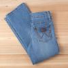 Wrangler Boys Retro Slim Fit Straight Leg Jean(Roughhouse)