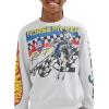 Wrangler Boys’ X Hot Wheels Youth Long Sleeve Colorblocked Tee(Multi)