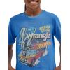 Wrangler Boys X Hot Wheels™ Youth Reg Fit Speed Club Tee(Blue)