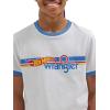 Wrangler Boys X Hot Wheels™ Youth Ringer Tee(White)