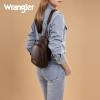 Wrangler Crossbody Sling Bag for Women Fanny Packs Chest Bags for Travel(Explorer-coffee)