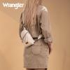 Wrangler Crossbody Sling Bag for Women Fanny Packs Chest Bags for Travel(Urban-beige)