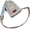 Wrangler Crossbody Sling Bag for Women Fanny Packs Chest Bags for Travel(Vintage-jean)