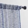 Wrangler- Curtains, Window Home Décor, Semi Sheer Drape Set (Solid Blue, 2 Piece)