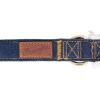 Wrangler Dark Wash Denim and Sherpa Dog Lead-M-XL(Dark Wash Denim)