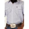 Wrangler Denim Short Sleeve Snap Shirt(Chambray)
