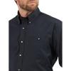 Wrangler George Strait Solid Black Button Down Shirt(Black)