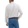 Wrangler George Strait Solid Black Button Down Shirt(White)
