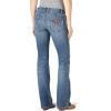 Wrangler Ladies Retro Sadie Boot Cut Jeans(Blue)