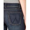 Wrangler Ladies Retro Sadie Boot Cut Jeans(Dark Blue)
