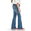 Wrangler Lainey Wilson Girls Boot Hugger Jeans(Wrangler Blue Wash)