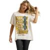 Wrangler Lainey Wilson Keep On Keep On Tee Shirt(Keep on Strummin’)