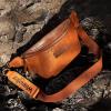 Wrangler Large Fanny Packs for Women Waist Bag Travel Belt Bags Crossbody Sling Purse Brown(A-Brown)