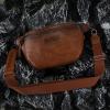 Wrangler Large Fanny Packs for Women Waist Bag Travel Belt Bags Crossbody Sling Purse Brown(B-Distressed Brown)