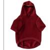 Wrangler Long Live Cowboys Burgundy Dog Hoodie Maroon M(M)