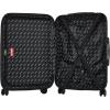 Wrangler Maverick 3 Piece Luggage Set, Silver Sage(Black)
