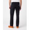 Wrangler Mens 44 Slim Straight Light Wash Jeans(Black Overdye)