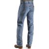 Wrangler Men’s 47Mwz Premium Performance Cowboy Cut Regular Fit Prewashed Jeans – 47Mwzpw(Stone Bleach)