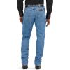 Wrangler Men’s 47Mwz Premium Performance Cowboy Cut Regular Fit Prewashed Jeans – 47Mwzpw(Stonewash)