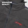Wrangler Men’s Big and Tall Polar Fleece Zip Up Sleeveless Vest(Charcoal/Navy)